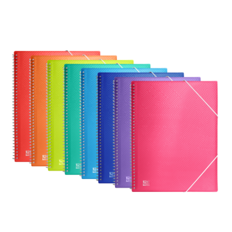 CARPETA DE 20 FUNDAS OXFORD URBAN CON ESPIRAL