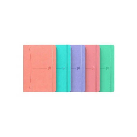CUADERNO COSIDO OXFORD SIGNATURE A5 LISO PASTEL
