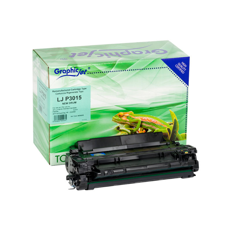 CARTUCHO DE TÓNER GRAPHICJET DE ALTA CAPACIDAD Nº55X. ALTERNATIVA A CARTUCHO Nº55X HP CARTUCHO DE TÓNER GRAPHICJET DE ALTA CAPACIDAD Nº55X. ALTERNATIVA A CARTUCHO Nº55X HP
