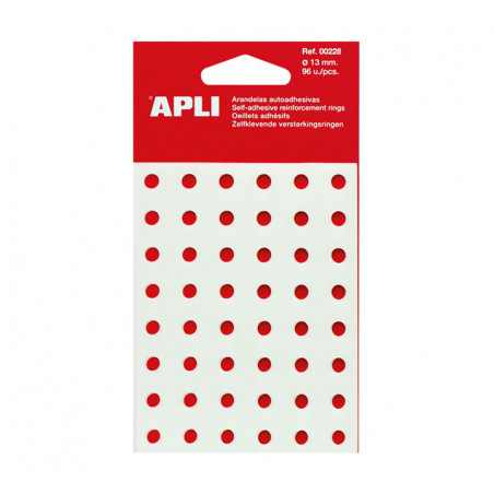 BOLSA 96 ARANDELAS APLI AUTOADHESIVAS