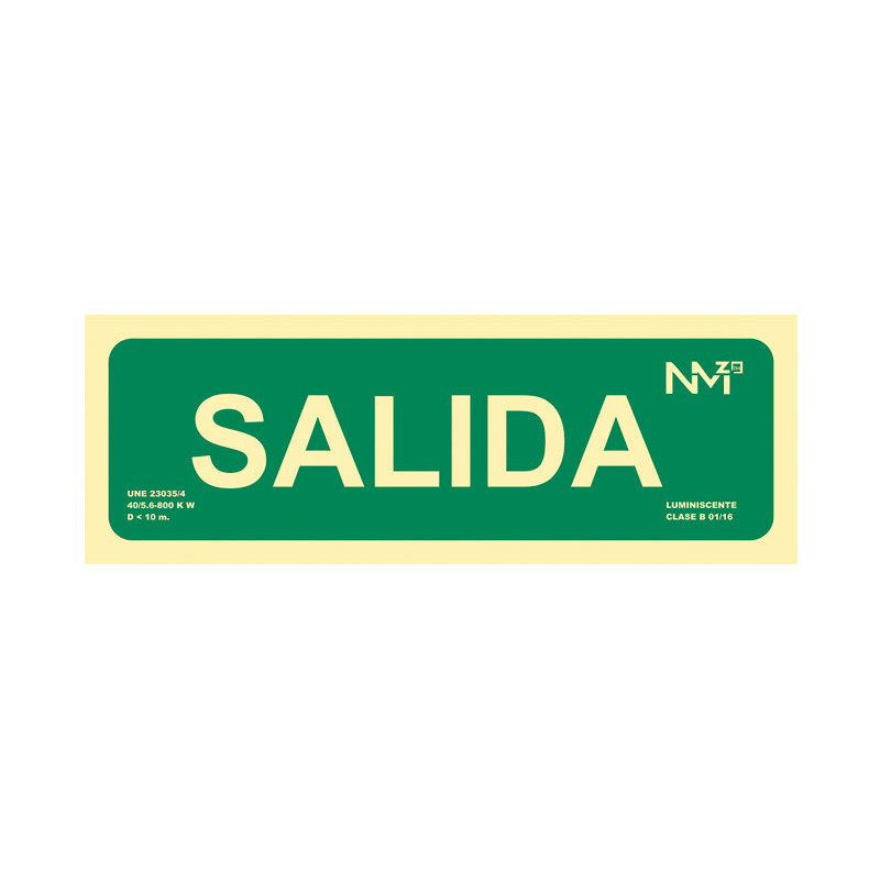 PACK 2 PLACAS ARCHIVO 2000 NORMALIZADAS PVC "SALIDA"