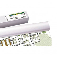 ROLLO PAPEL PARA PLOTTER FABRISA 90gr 24"x50m