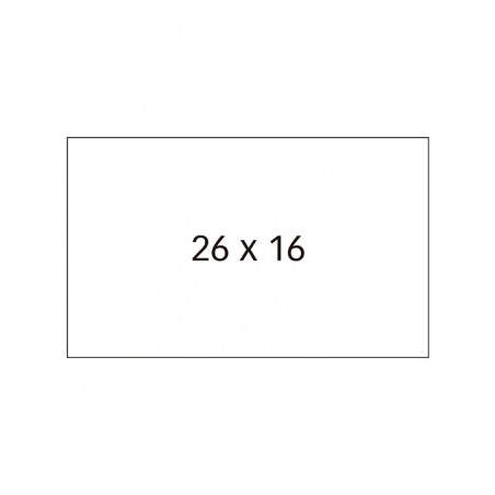 PACK 6 ROLLOS APLI PARA ETIQUETADORA 26x16mm PERMANENTES