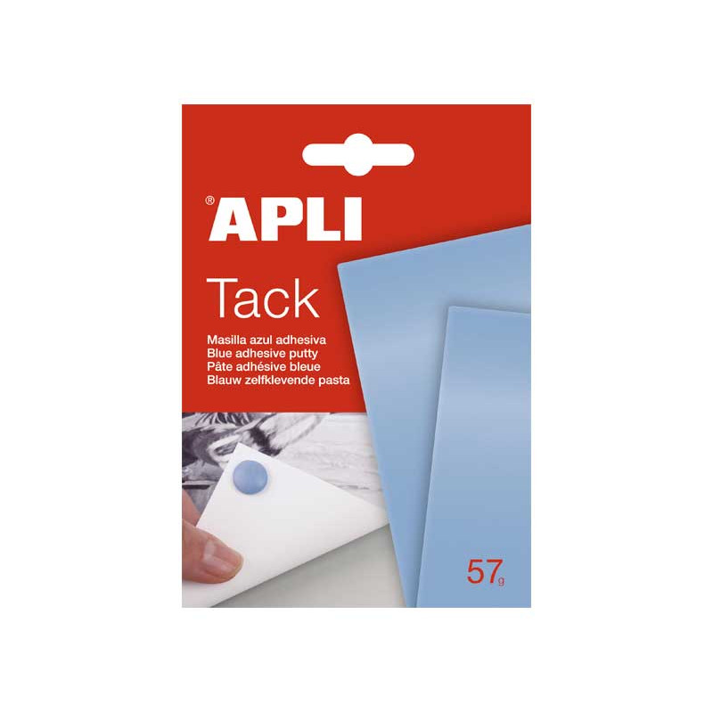 MASILLA ADHESIVA APLI TACK 57gr MASILLA ADHESIVA APLI TACK 57gr