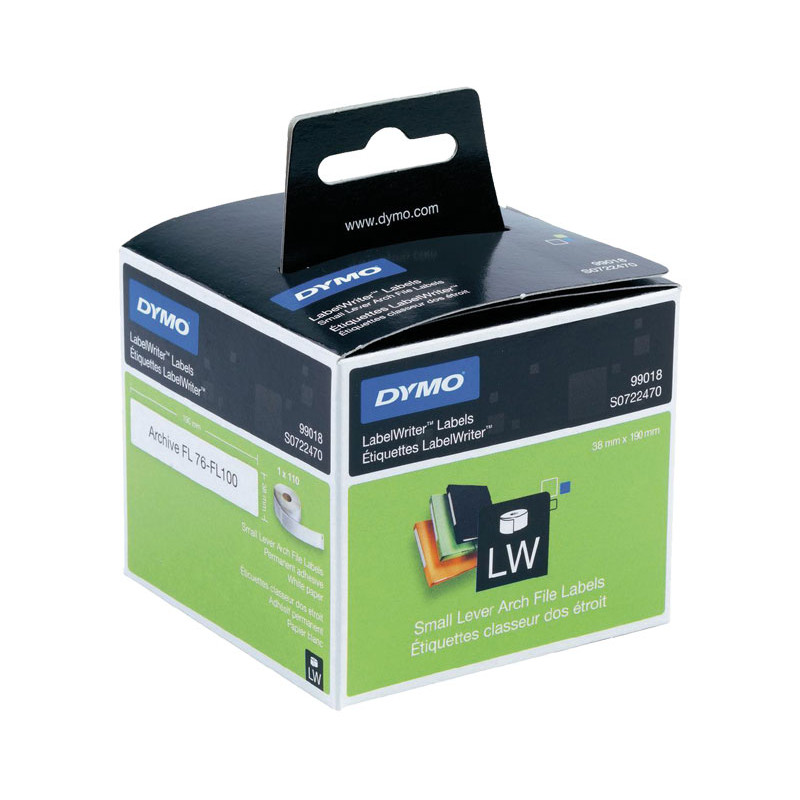 ROLLO 110 ETIQUETAS DYMO LW 38x190mm ROLLO 110 ETIQUETAS DYMO LW 38x190mm