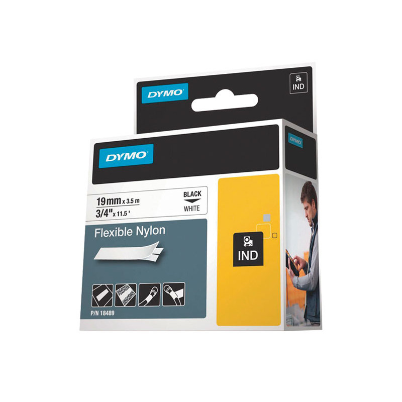 CINTA DYMO® RHINO NYLON 19mm x 3,5m CINTA DYMO® RHINO NYLON 19mm x 3,5m