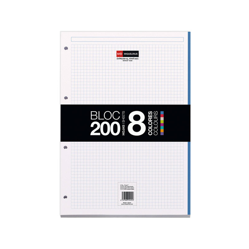 BLOC 200 h. MIQUEL RIUS NOTEBOOK1 A4