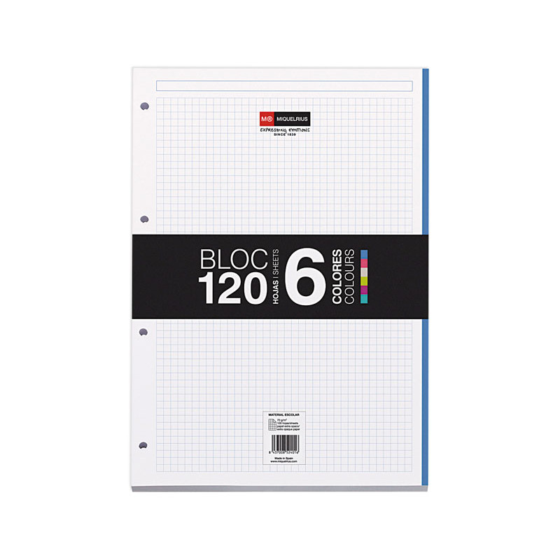 BLOC 120 h. MIQUEL RIUS NOTEBOOK 1 A4-