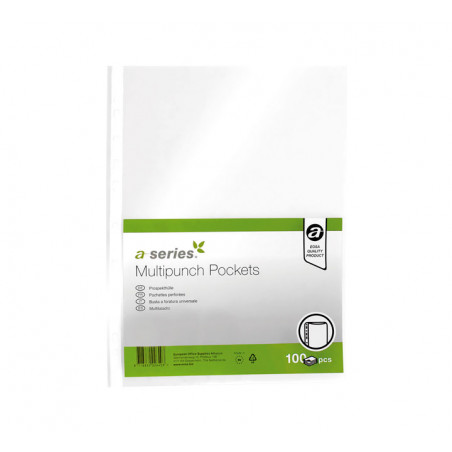 BOLSA 100 FUNDAS A-SERIES A4 50 MICRAS