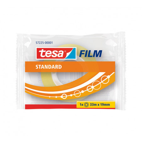 CINTA ADHESIVA TESA FILM STANDARD 19mm x 33m