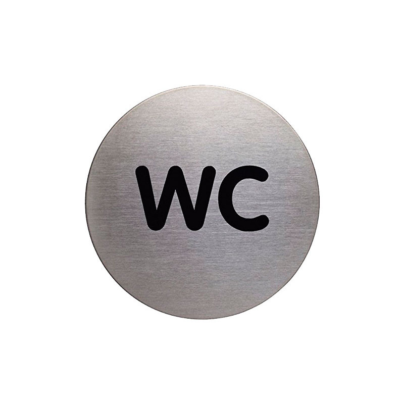PICTOGRAMA DURABLE REDONDO "WC" PICTOGRAMA DURABLE REDONDO "WC"