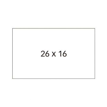 PACK 6 ROLLOS APLI ETIQUETADORA REMOVIBLE  26x16mm