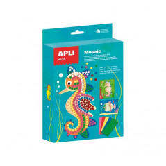 SET MOSAICO APLI KIDS DE GOMA EVA: MUNDO MARINO