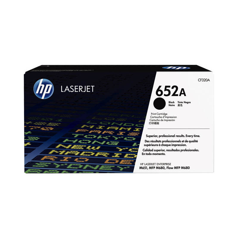 CARTUCHO DE TÓNER ORIGINAL LASERJET HP 652A