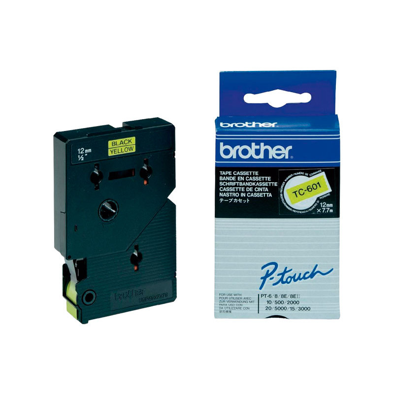 CINTA BROTHER LAMINADA TC-601 12mmx7,7m