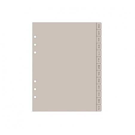 ACCESORIO AGENDA FINOCAM "ÍNDICE ALFABÉTICO A-Z: R1064"