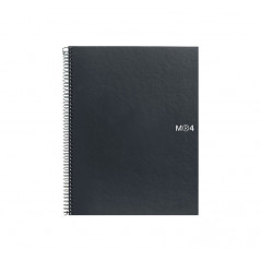 CUADERNO MIQUEL RIUS NOTEBOOK 4 A4 LISO BASIC GRAFITO