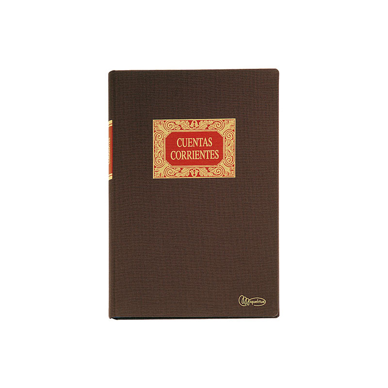 LIBRO CONTABLE 100h MIQUEL RIUS "CUENTAS CORRIENTES" LIBRO CONTABLE 100h MIQUEL RIUS "CUENTAS CORRIENTES"