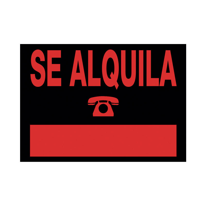 CARTEL ANUNCIO "SE ALQUILA"