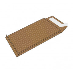 CAJA 250 BOLSAS SAM CON FUELLE 280x365x30mm 155gr