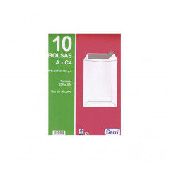 PACK 10 BOLSAS SAM 229x3241mm 100gr