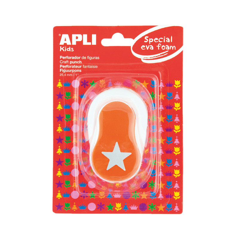TALADRO CREATIVO APLI KIDS FIGURA ESTRELLA TALADRO CREATIVO APLI KIDS FIGURA ESTRELLA