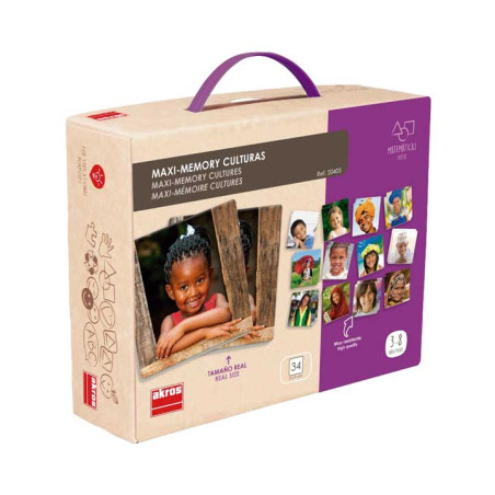 JUEGO AKROS "MAXI-MEMORY CULTURAS"