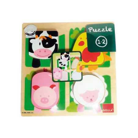 PUZZLE FONDO DE TELA GOULA "GRANJA"