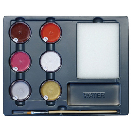 SET 6 SOMBRAS GIOTTO MAKE UP COLORES FANTASÍA