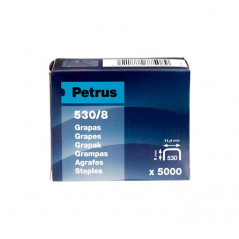 CAJA 5000 GRAPAS PETRUS 530/8 mm