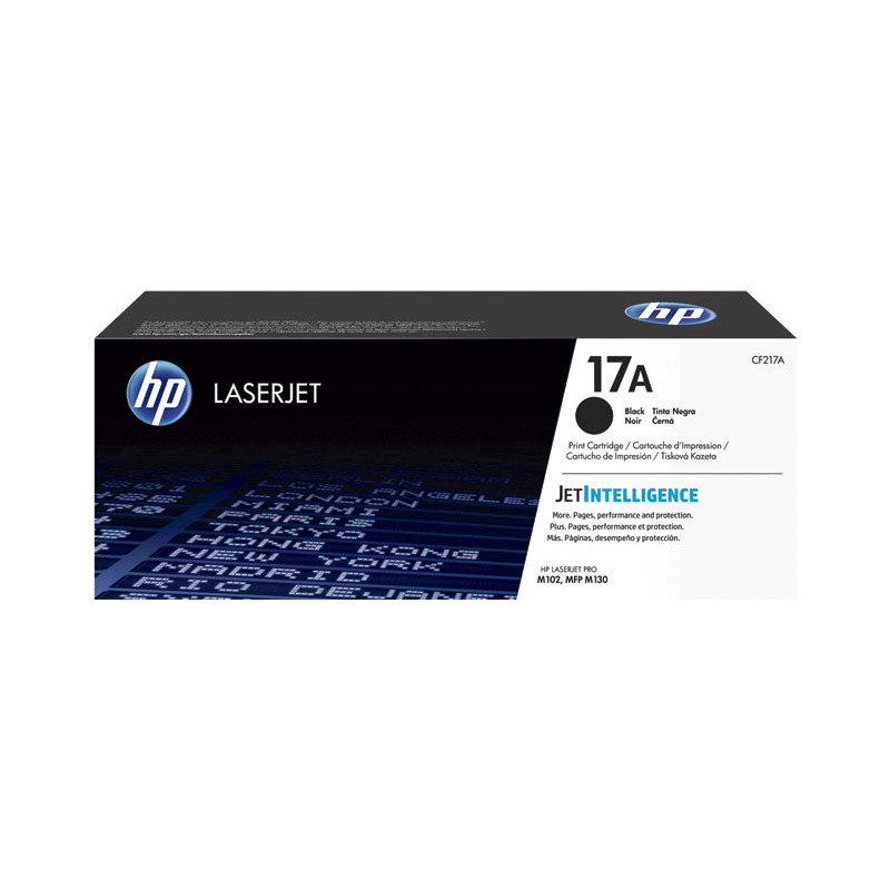 CARTUCHO DE TÓNER ORIGINAL LASERJET HP 17A CARTUCHO DE TÓNER ORIGINAL LASERJET HP 17A