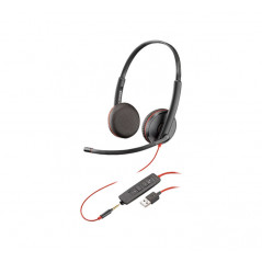 AURICULAR POLY BLACKWIRE C3225 USB A