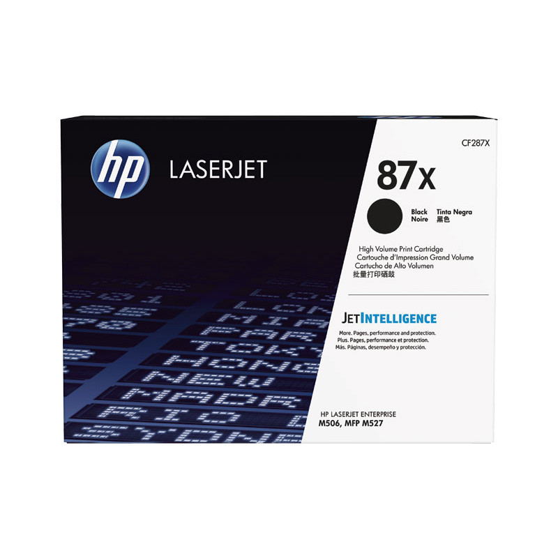 CARTUCHO DE TÓNER ORIGINAL LASERJET HP 87X CARTUCHO DE TÓNER ORIGINAL LASERJET HP 87X