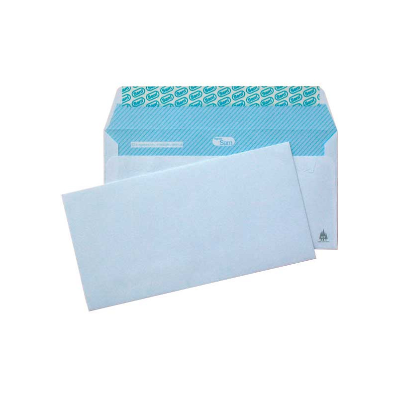CAJA 500 SOBRES SAM OPEN 115 115x225mm INSPECCIÓN POSTAL CAJA 500 SOBRES SAM OPEN 115 115x225mm INSPECCIÓN POSTAL