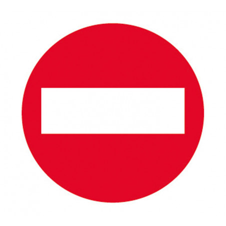 ETIQUETA APLI: PROHIBIDO EL PASO