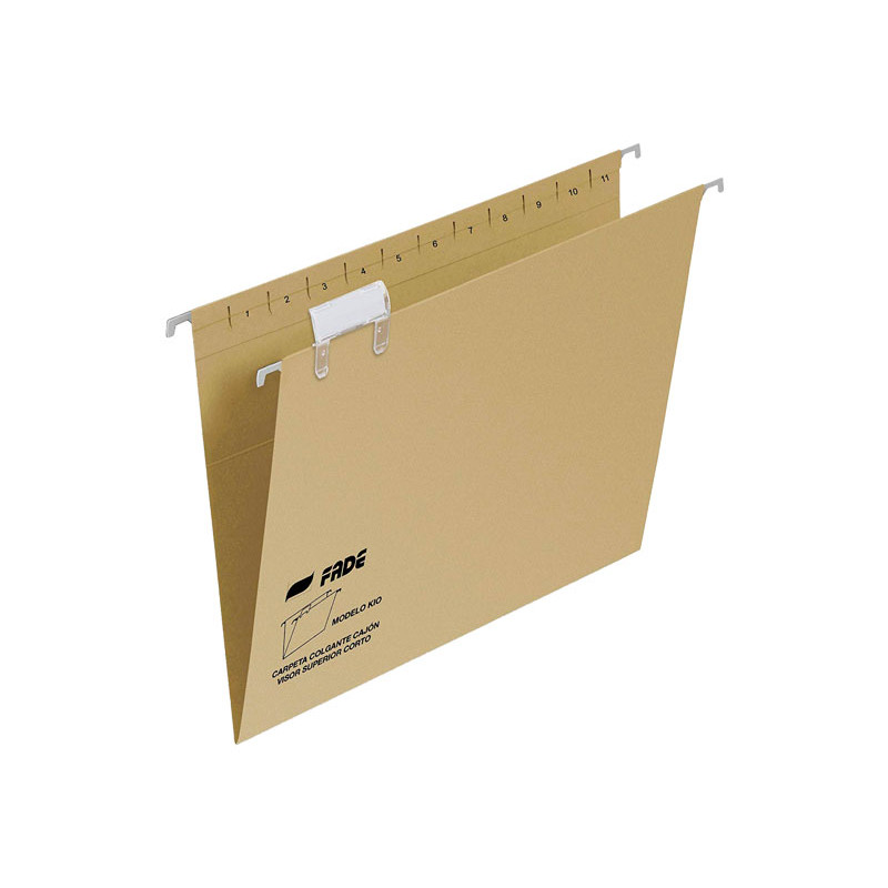CAJA 50 CARPETAS COLGANTES FADE KIO Fº CAJA 50 CARPETAS COLGANTES FADE KIO Fº