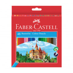 ESTUCHE 48 ECOLÁPICES FABER-CASTELL CASTILLO