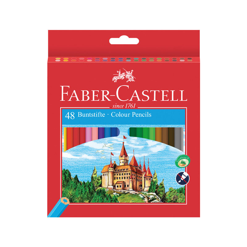 ESTUCHE 48 ECOLÁPICES FABER-CASTELL CASTILLO