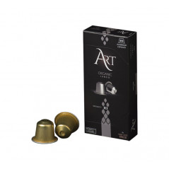 CAJA 10 CÁPSULAS RAVEZZI "ORGANIC ART" COMPATIBLES CON NESPRESSO