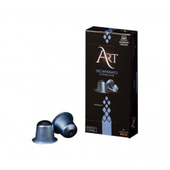 CAJA 10 CÁPSULAS RAVEZZI "DECAFFEINATO ART" COMPATIBLES CON NESPRESSO