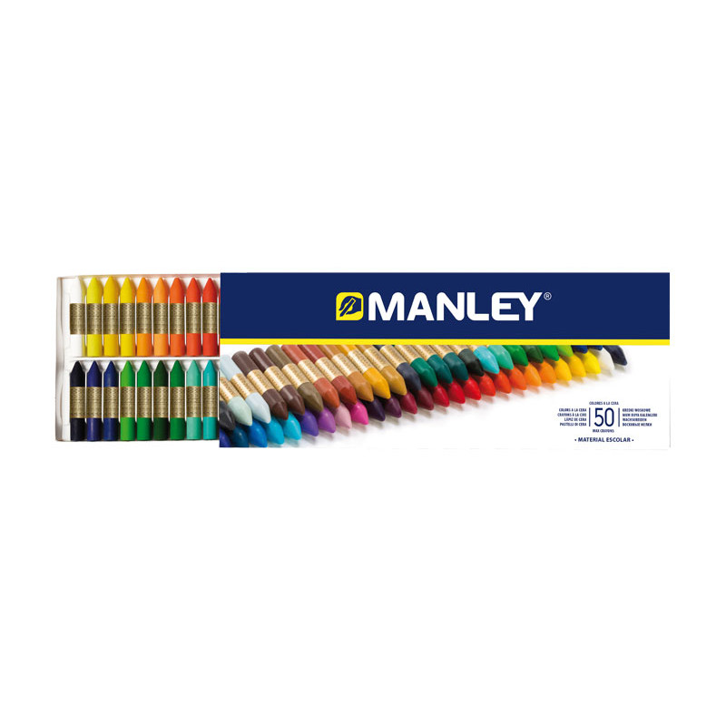 CAJA 50 CERAS MANLEY SURTIDAS CAJA 50 CERAS MANLEY SURTIDAS