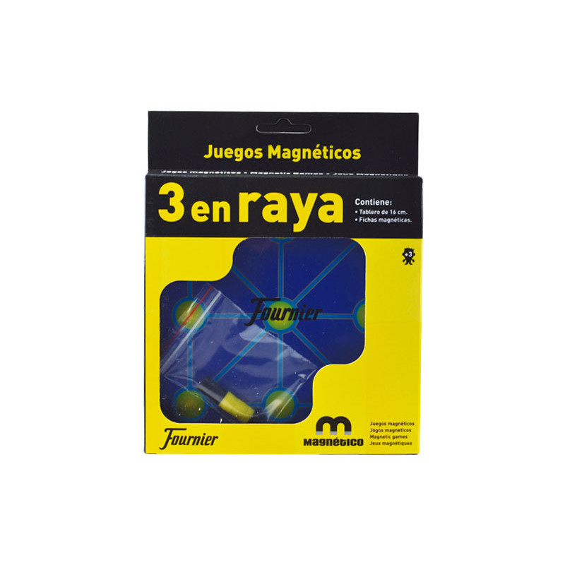 JUEGO MAGNÉTICO FOURNIER 3 EN RAYA