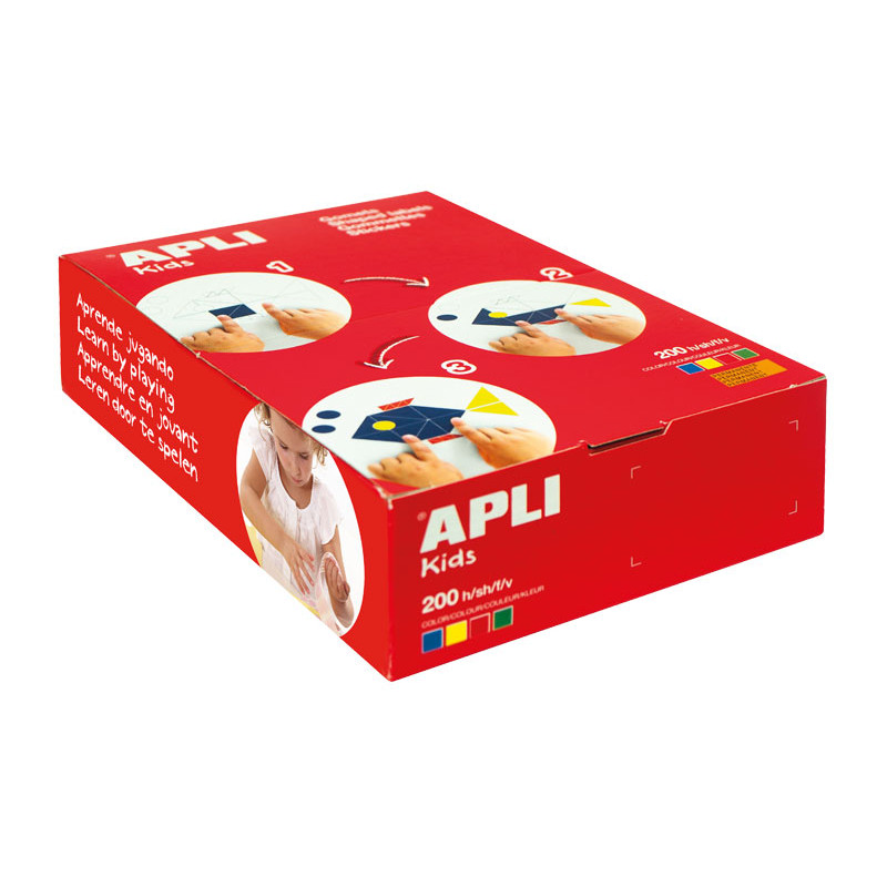 CAJA 200h GOMETS APLI CÍRCULOS ø 13mm CAJA 200h GOMETS APLI CÍRCULOS ø 13mm