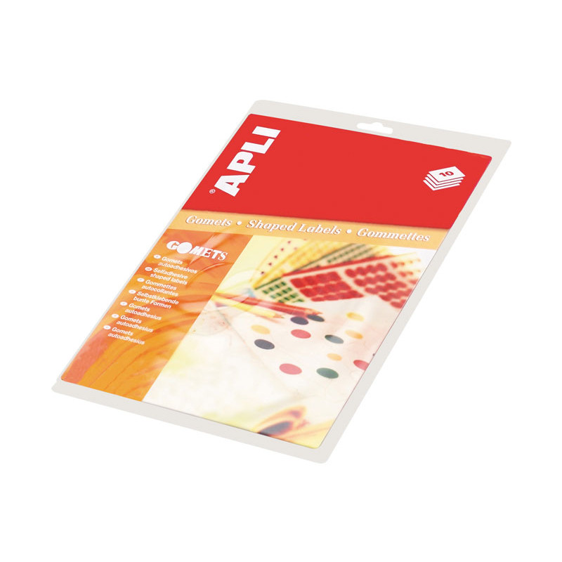 BLISTER 20h GOMETS APLI FORMAS GEOMÉTRICAS 22mm BLISTER 20h GOMETS APLI FORMAS GEOMÉTRICAS 22mm