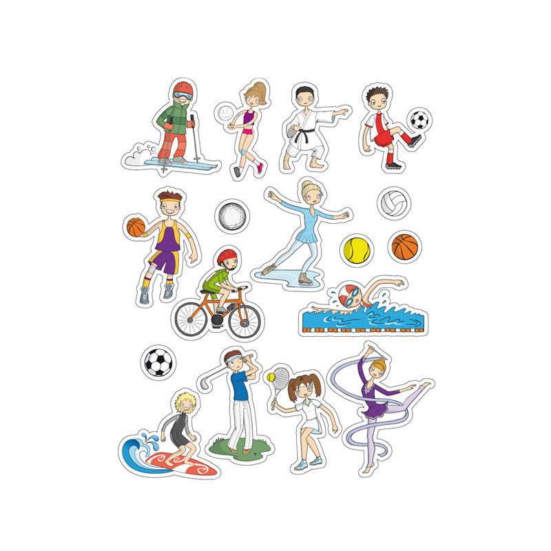 BLÍSTER 12h GOMETS APLI TEMÁTICOS "DEPORTES" BLÍSTER 12h GOMETS APLI TEMÁTICOS "DEPORTES"