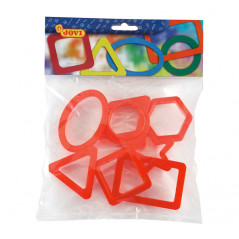 BOLSA 8 ACCESORIOS JOVI PARA MODELAR FIGURAS GEOMÉTRICAS