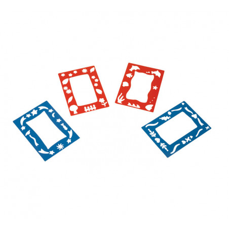 PACK 4 PLANTILLAS NIEFENVER PARA MARCOS