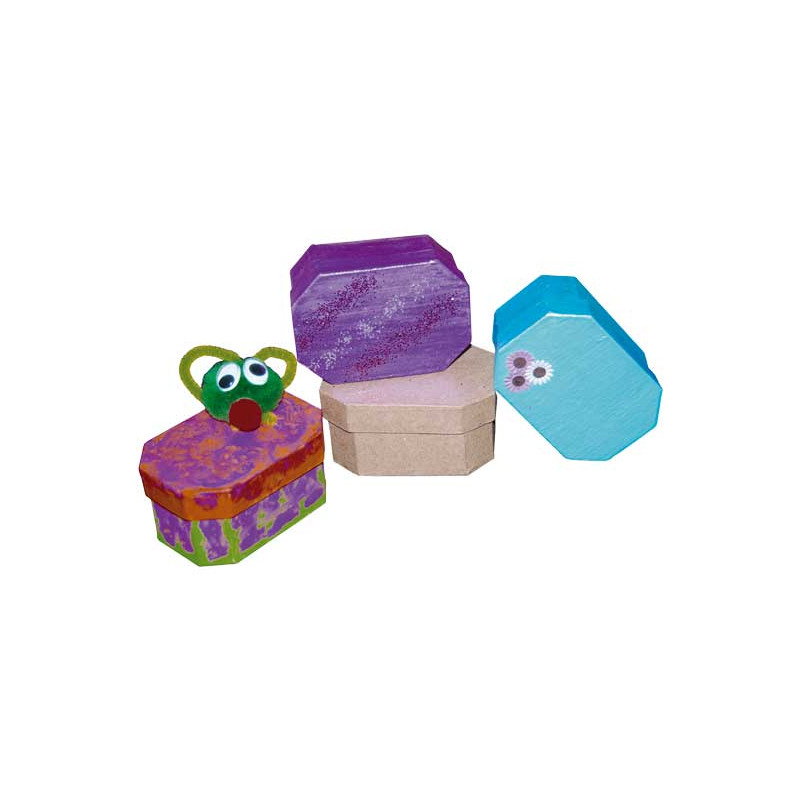 PACK 10 CAJAS NIEFENVER PARA DECORAR: OCTOGONALES