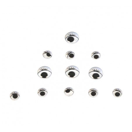 BOLSA 100 OJOS MÓVILES NIEFENVER CON PESTAÑAS