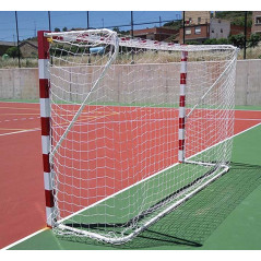 JUEGO 2 REDES JIM SPORTS FÚTBOL SALA Y BALONMANO 4mm